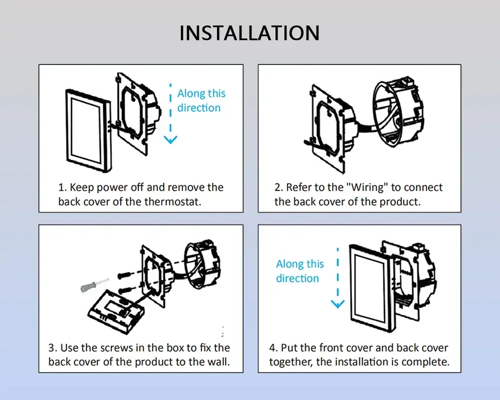 WiFi Termostat 3A pro kotle - eWeLink