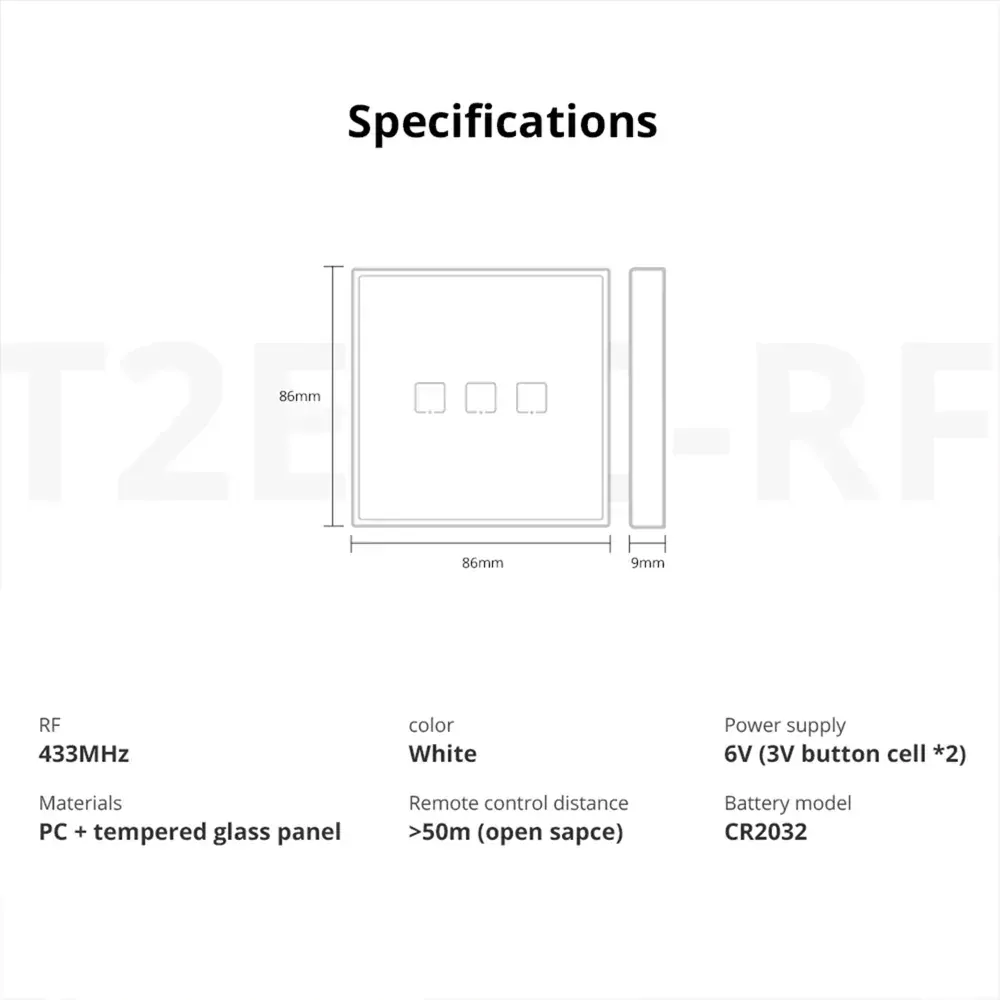 Sonoff T2EU2C-RF