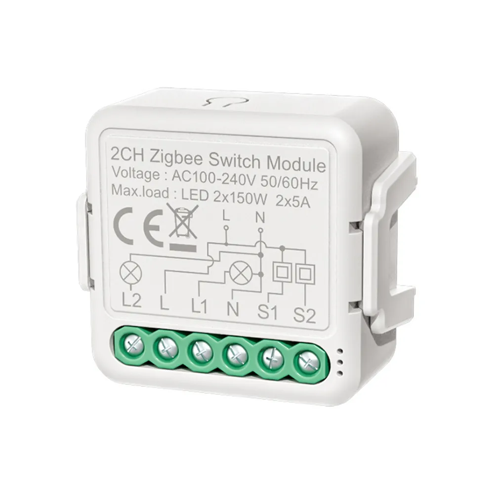 Mini ZigBee vypínač - 2CH