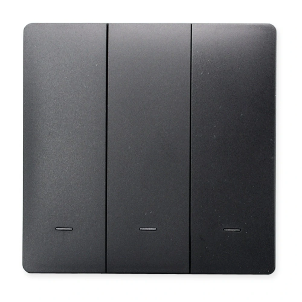 Tlačítkový ZigBee ovladač - 3CH antracitový