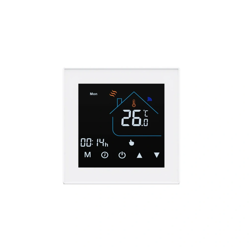 WiFi Termostat 16A pro přímotopy bílý Smartica TP10WW, Tuya