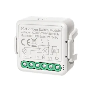 Mini ZigBee vypínač - 2CH