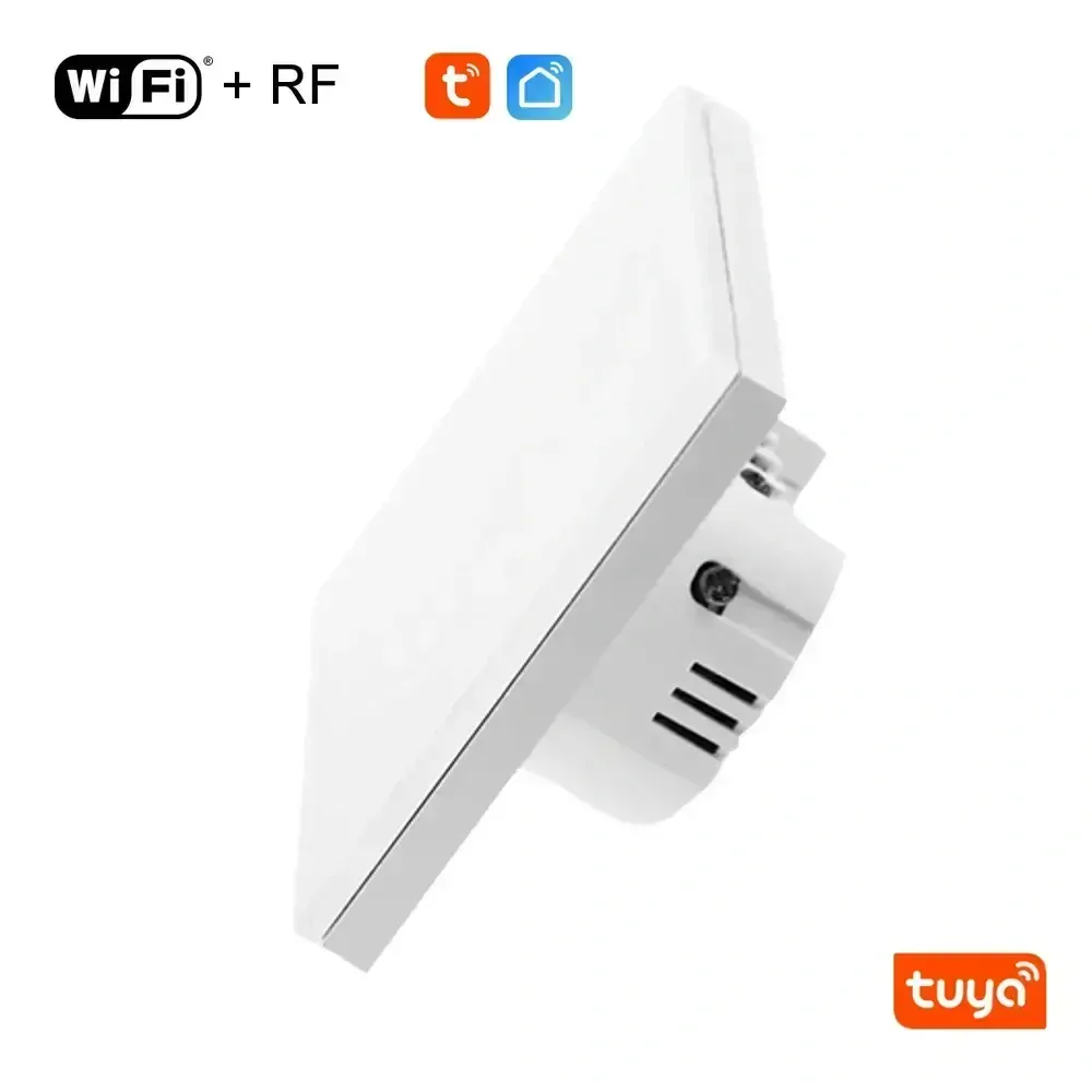 WiFi+RF vypínač bílý 1CH s nulou i bez nuly - Tuya 