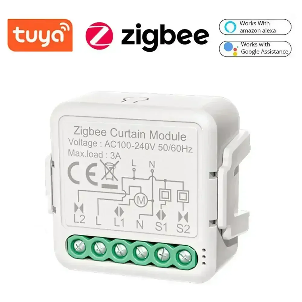 Mini ZigBee vypínač pro žaluzie/rolety