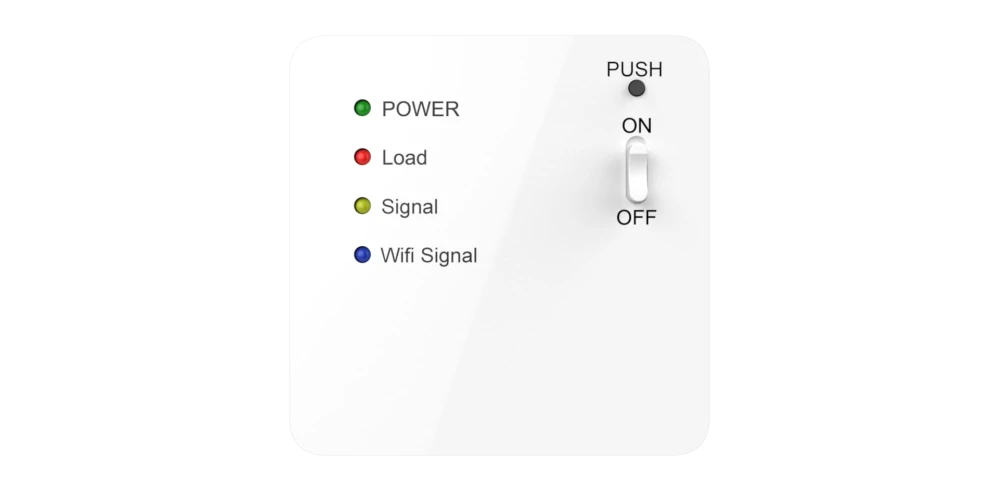 Bezdrátový Termostat 16A černý - Smartica HY101