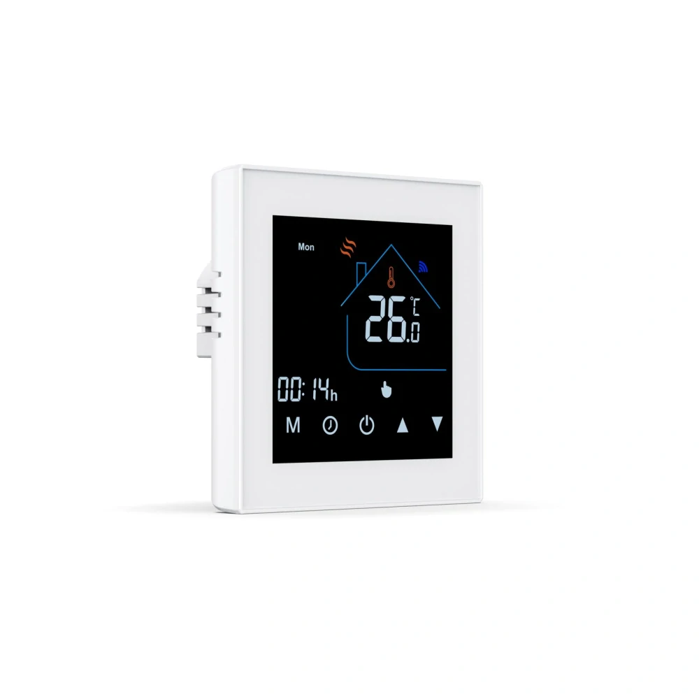 WiFi Termostat 16A pro přímotopy bílý Smartica TP10WW, Tuya