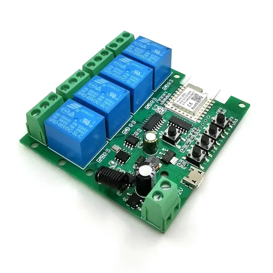 ZigBee 5V/7-32V + RF 4CH
