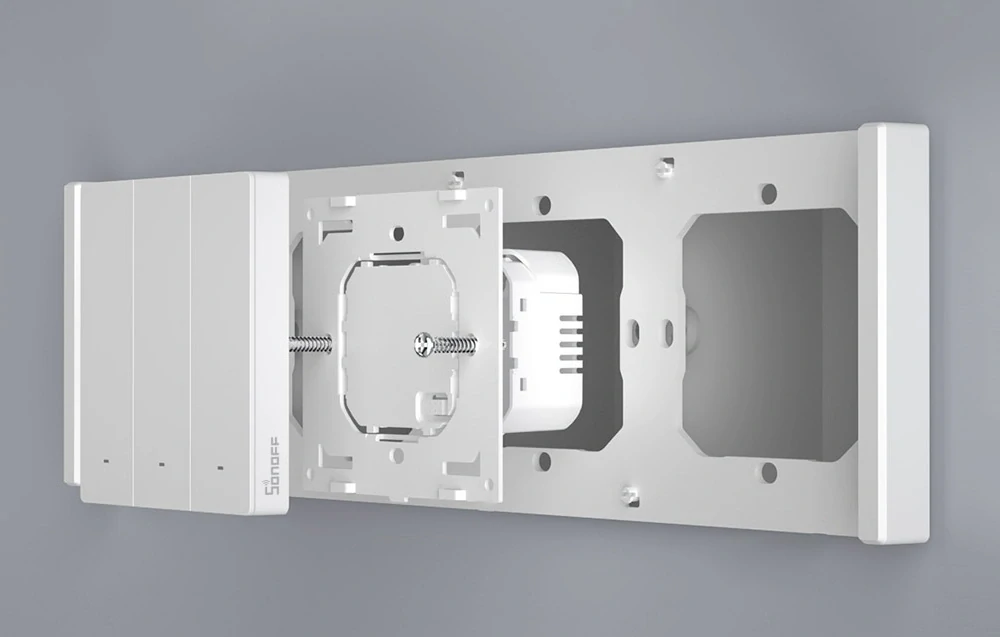 Sonoff Rámeček pro vypínač M5 80 trojitý