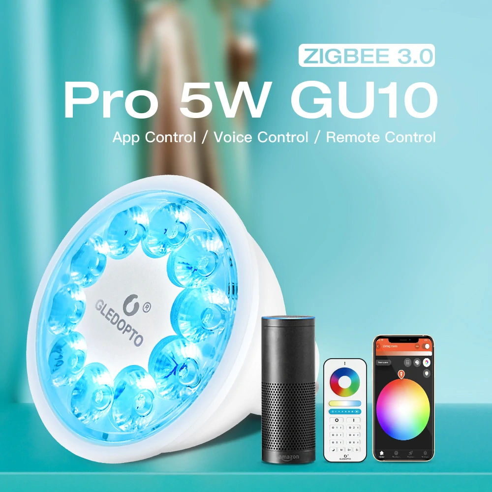 Gledopto GL-S-006P, Zigbee bodová LED žárovka