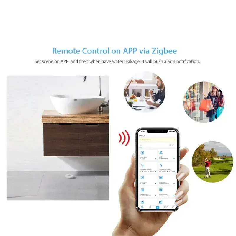 ZigBee Detektor Vytopení