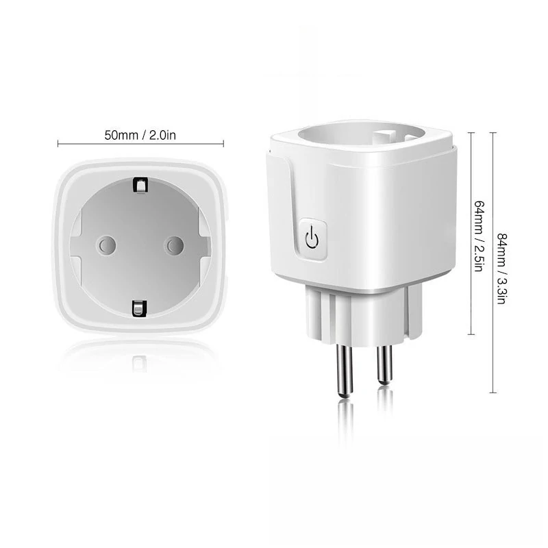 WiFi Zásuvka s měřením spotřeby 20 A - Tuya