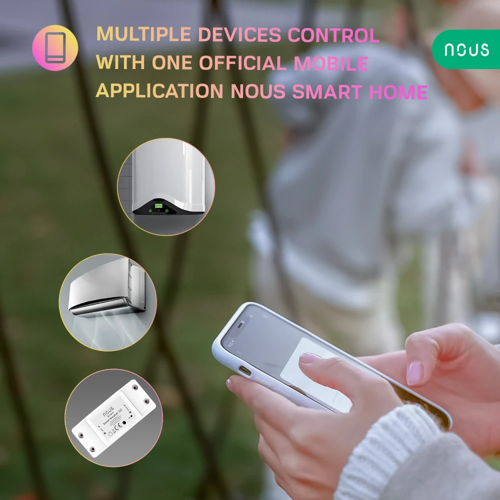 NOUS L6Z ZigBee basic s měřením spotřeby energie