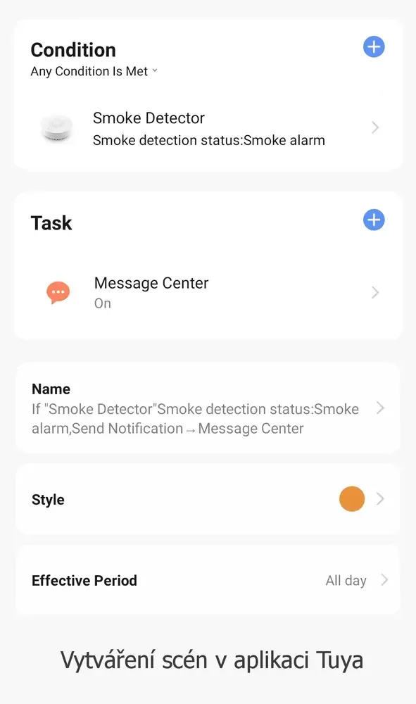 ZigBee Sensor Kouře