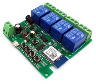 Tuya 5V/7-32V + RF 4CH