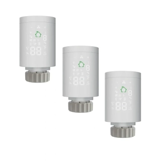 3x ZigBee Termostatická Hlavice HY368 - Tuya