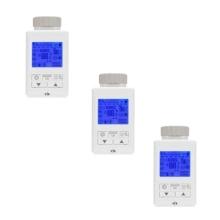 3x ZigBee Termostatická Hlavice - Tuya