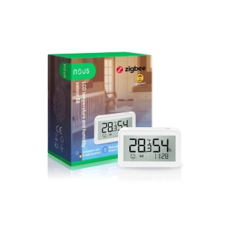 Nous E6 Zigbee senzor teploty a vlhkosti s displejem 