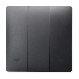 Tlačítkový ZigBee ovladač - 3CH antracitový