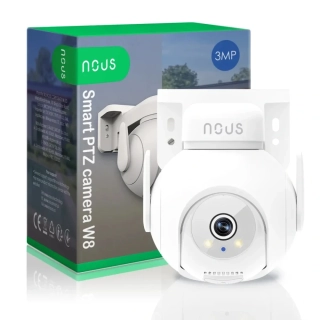 Nous W8 WiFi PTZ Venkovní IP Kamera 3MP Tuya