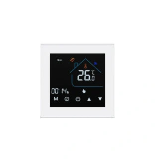 WiFi Termostat 5A pro kotle bílý Smartica TK10WE, eWeLink